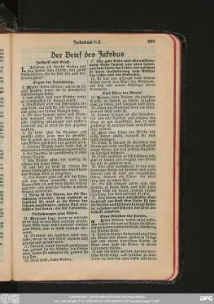 Der Brief des Jakobus