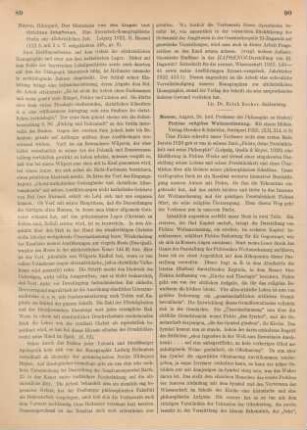 90-91 [Rezension] Messer, August, Fichtes religiöse Weltanschauung