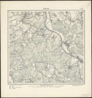 Messtischblatt 2581 : Neheim, 1896 Neheim : Neheim. - Aufn. 1894. - 1:25000. - [Berlin]: Reichsamt für Landesaufnahme, 1896. - 1 Kt.
