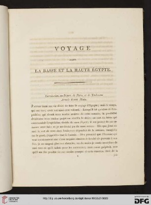 Introduction. - Départ de Paris, et de Toulon. - Arrivée devant Malte