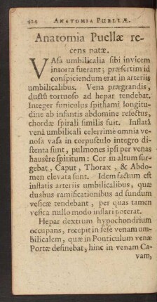 Anatomia Puellae recens natae.