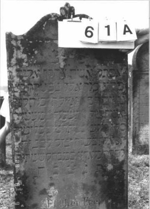 Grabstein 61A