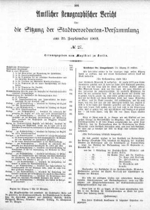 No. 27, 25. September 1902