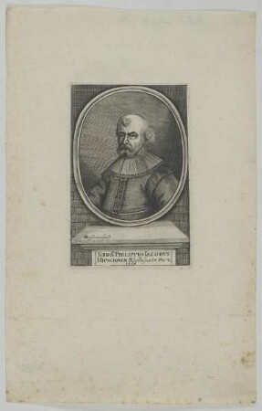 Bildnis des Johann Philipp Jacob Hipschmann