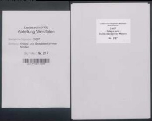 Bestallung der Vögte und Amtmänner der Vogtei Versmold, Amt Ravensberg (Akten der jülich-bergischen Regierung für Ravensberg und der ravensbergischen Amtskammer)