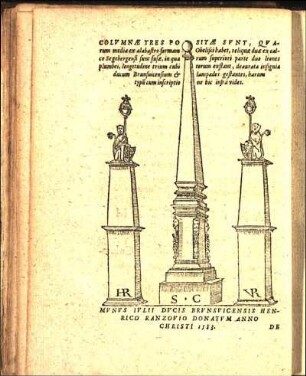 Mvnvs Ivlii Dvcis Brvnsvicensis Henrico Ranzovio Danatvm Anno Christi 1583.