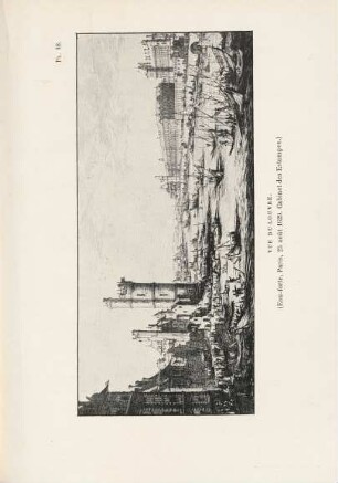 Pl. 18. Vue du Louvre