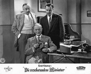 Die verschwundene Miniatur...oder Die Abenteuer eines empfindsamen Fleischermeisters
