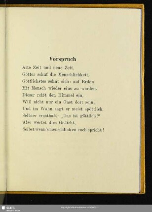 Vorspruch