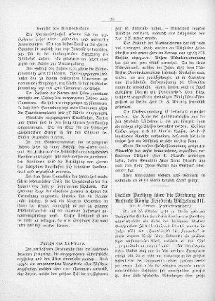Gustav Parthey über seine Wirkung der Aufrufe König Friedrich Wilhelms III.