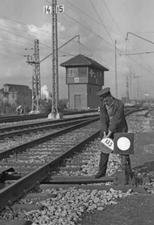 Kornwestheim Rbf. Stw19 Weiche 139 Wärter