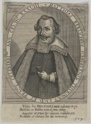 Bildnis des Matthias Berlichvs