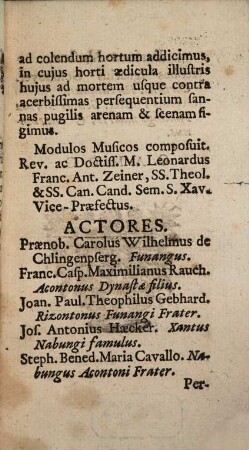 Regius Regni Contemptus In Coelo Coronatus : In Scenam Datus A Syntaxi Maiore Anglipolitana, Anno Christi MDCCXXXI