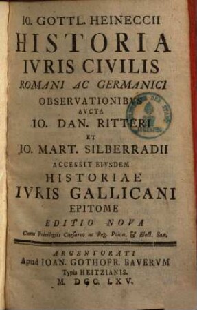 Historia iuris civilis Romani ac Germanici