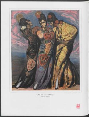 Las tres gracías : Óleo de Nestor, propiedad del señor Federico Alabern