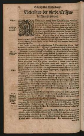 Boleslaus der vierde/ Crispus der Krause genand.