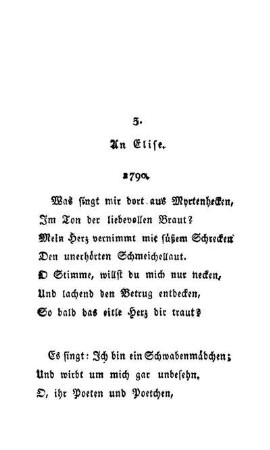 3. An Elise. 1790.