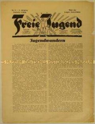 Anarchistische Monatszeitung "Freie Jugend"