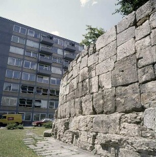 Regensburg. Rest Stadtmauer