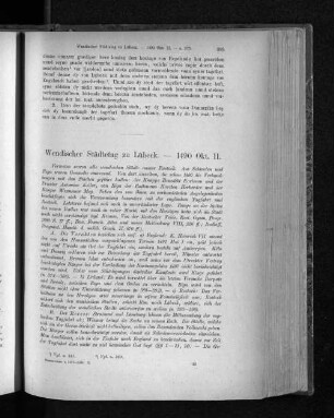 Wendischer Städtetag zu Lübeck. - 1490 Okt. 11.