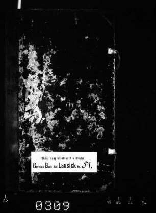 Gerichtshandelsbuch von Heinersdorf (bei Bad Lausick)