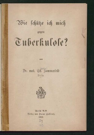 Wie schütze ich mich gegen Tuberkulose?