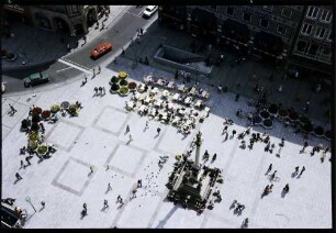München: vom Rathausturm auf Marienplatz