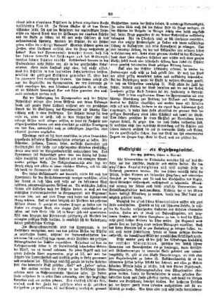 Elektrizität - ein Erziehungsmittel
