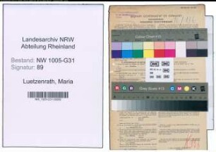 Entnazifizierung Maria Luetzenrath , geb. 12.06.1883 (Gastwirtin)