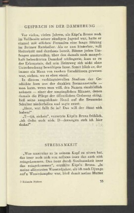 Gespräch In Der Dämmerung