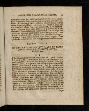 23-36, Sectio Tertia - Sectio Quarta