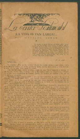 La carta sentimental