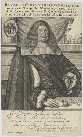 Bildnis des Iohannes Cunradus Gundelfinger