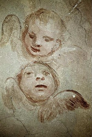 Putti und Engel, das Auge Gottes umkreisend