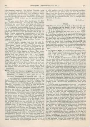 409-410 [Rezension] Wendt, Günther, Ich glaube. Predigten über das apostolische Glaubensbekenntnis