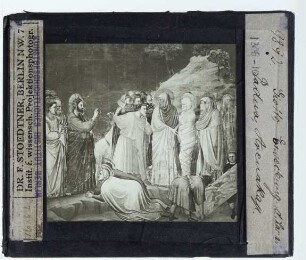 Giotto, Freskenzyklus des Lebens Jesus (Padua, Scrovegni),Giotto, Auferweckung des Lazarus (Padua, Scrovegni)