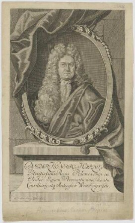 Bildnis des Caspar Henricus Hornius