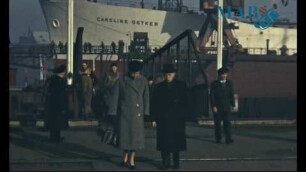 Taufe des Handelsschiffes „Caroline Oetker“ (1956) – Filmsammlung Von Schubert
