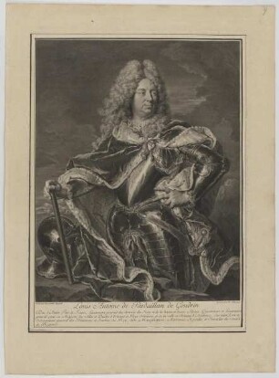 Bildnis des Louis Antoine de Pardaillan de Gondrin