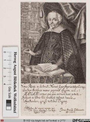 Bildnis Martin Zeiller (Zeiler)