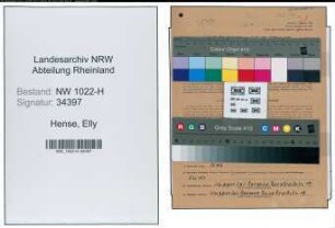 Entnazifizierung Elly Hense , geb. 25.09.1905 (Lehrerin)