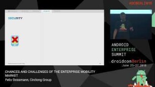 Chances and Challanges of the Enterprise Mobility Market