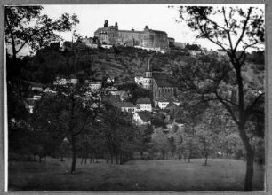 Vor der Plassenburg in Kulmbach
