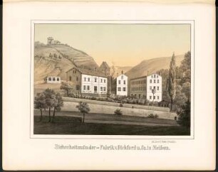 Sicherheitszünder Fabrik v. Bickford u. Co. in Meissen