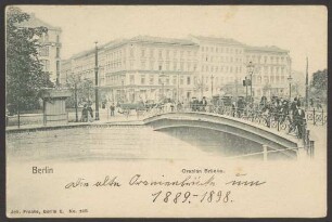Ansichtskarte Oranienbrücke