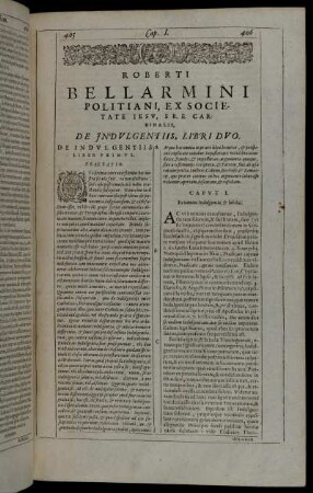 De Indulgentiis, Libri Duo.
