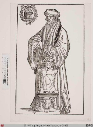 Bildnis Desiderius Erasmus, gen. Erasmus von Rotterdam