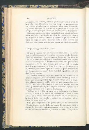 La copa de oro, por Luis María Jordán