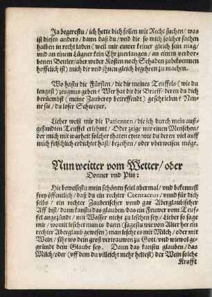 Nun weitter vom Wetter/ oder Donner und Plitz: