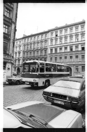 Kleinbildnegativ: Bus, 1981